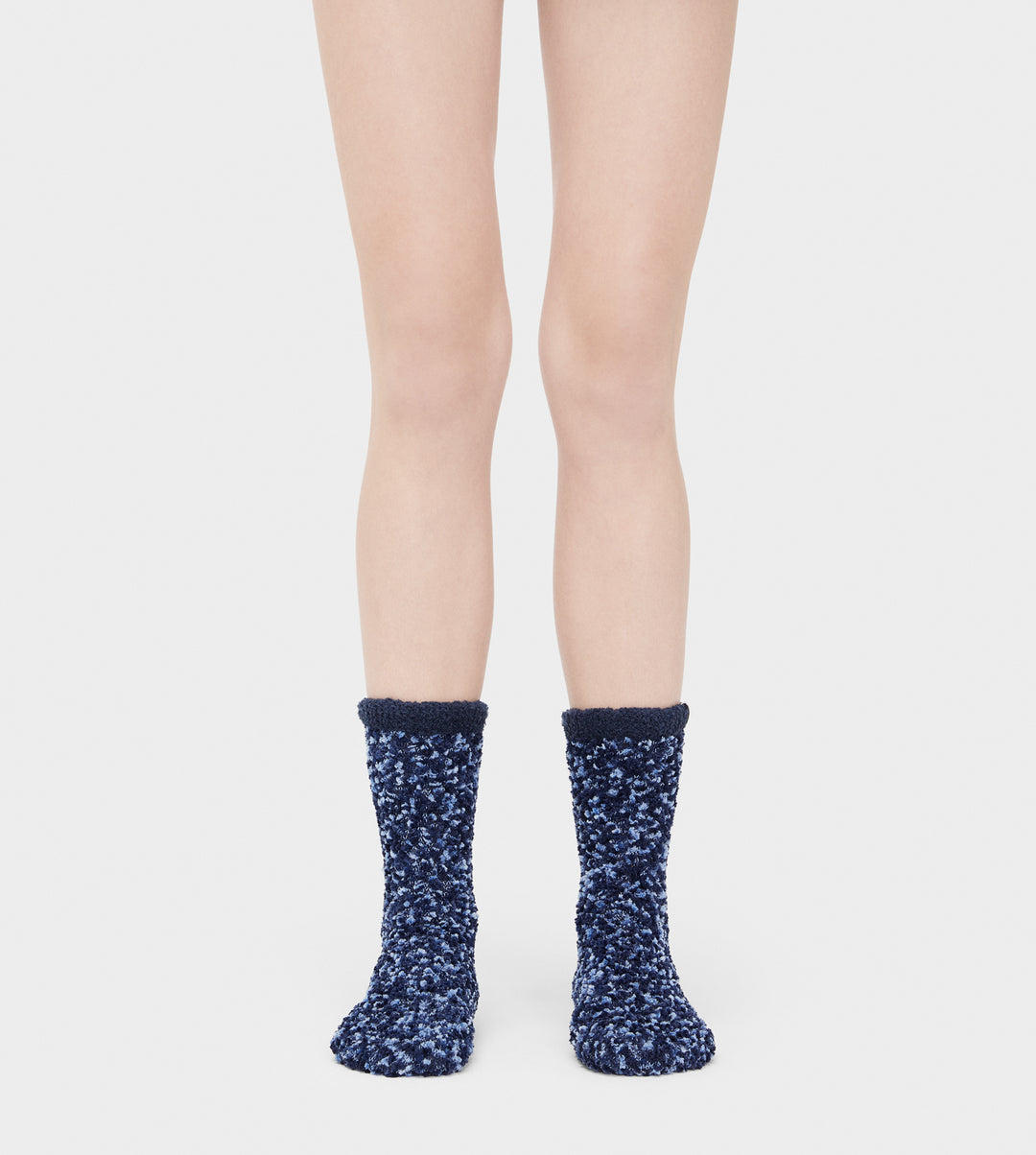 ugg cozy chenille sock women's | navy