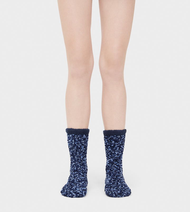 ugg cozy chenille sock women's | navy