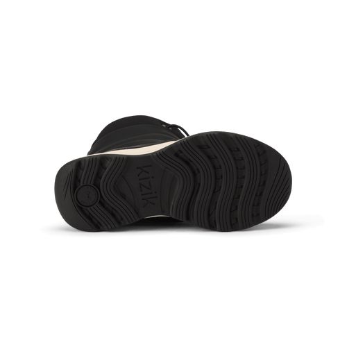 kizik juno 2 high women's | black/whitecap gray