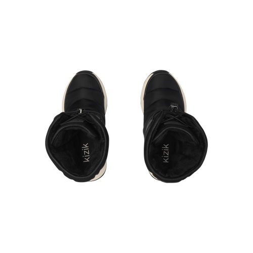 kizik juno 2 high women's | black/whitecap gray