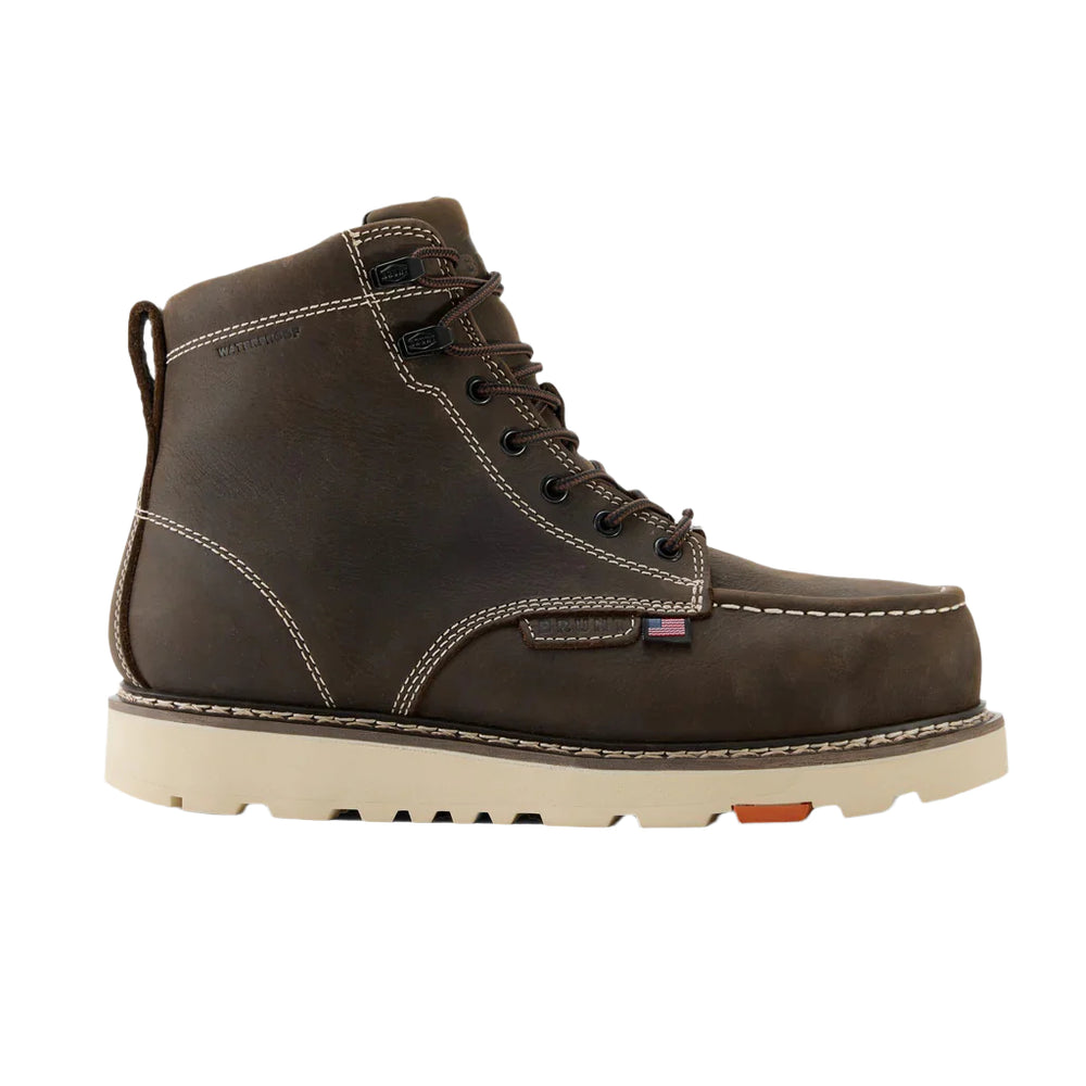 brunt the usa marin 6" welted waterproof soft toe men's | 