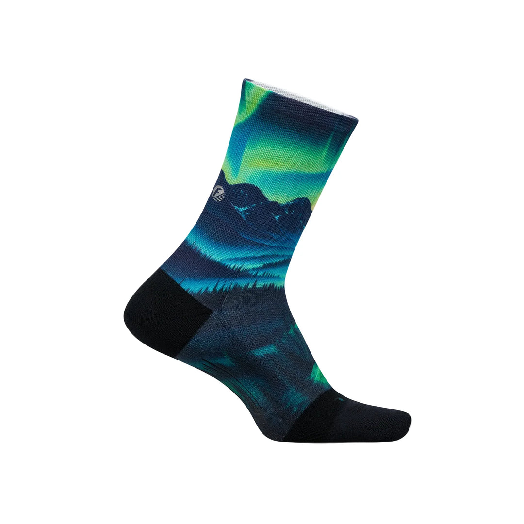 feetures elite light cushion mini crew | aurora glow