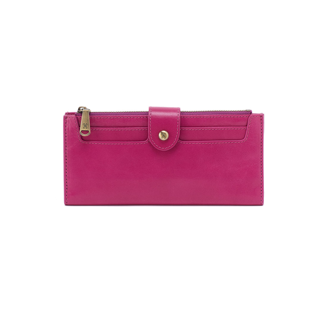 hobo dunn continental wallet women's | cactus flower