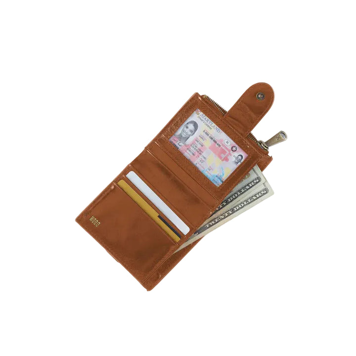 hobo dunn mini wallet women's | truffle