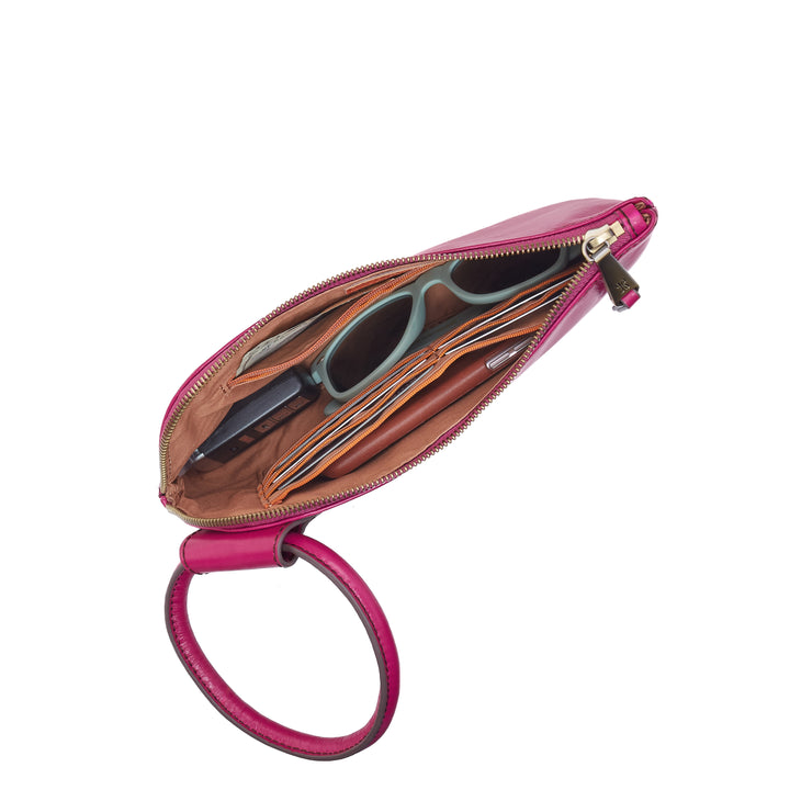 hobo sable wristlet women's | cactus flower
