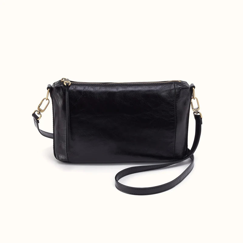 hobo darcy carry-all crossbody women's | black