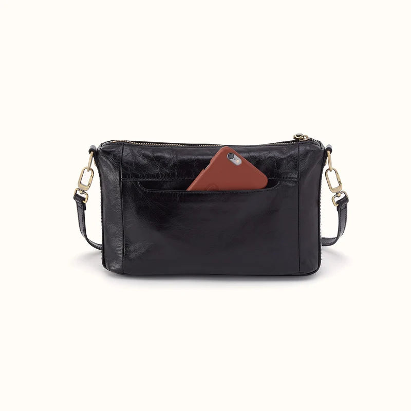 hobo darcy carry-all crossbody women's | black