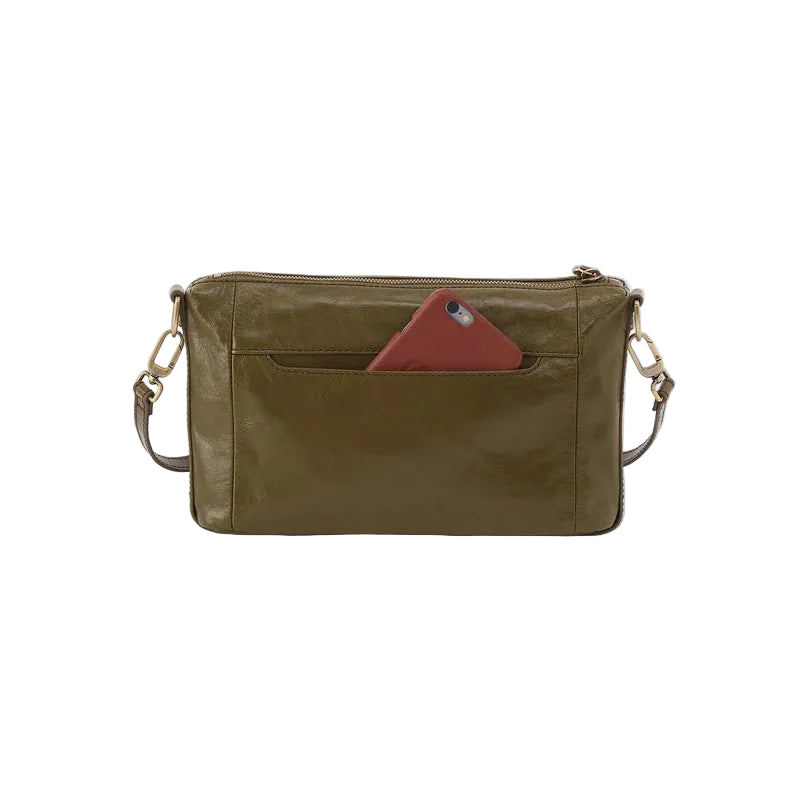 hobo darcy carry-all crossbody women's | olive veil