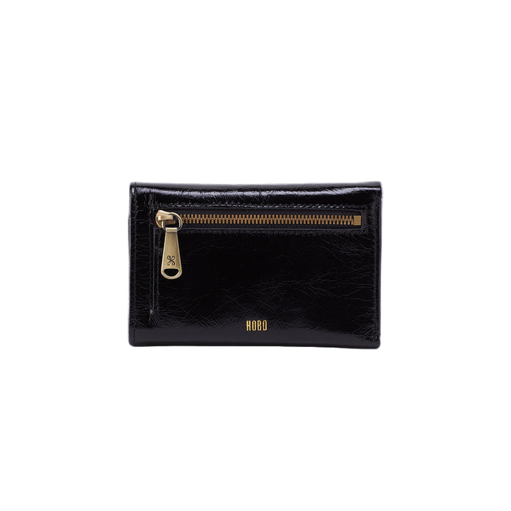 hobo jill trifold wallet women's | black