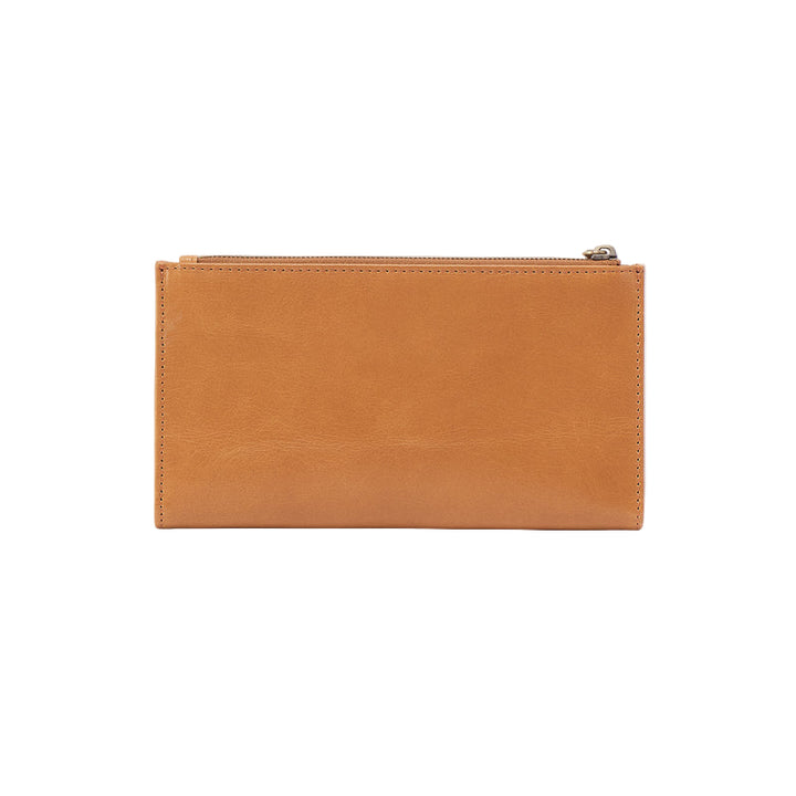 hobo jill large bifold wallet women's | natural