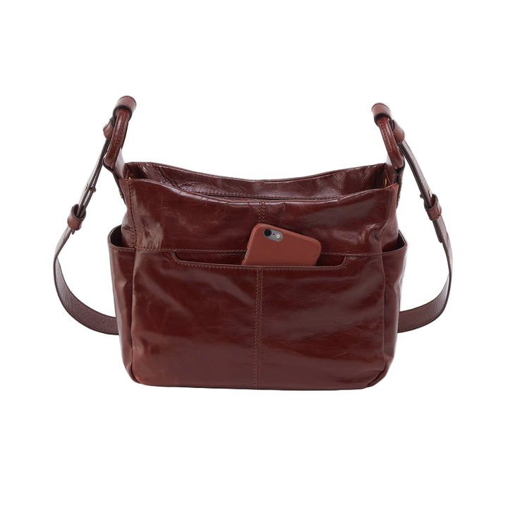 hobo sheila crossbody women's | chocolate