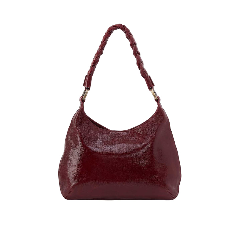 hobo madison shoulder women's | garnet gloss
