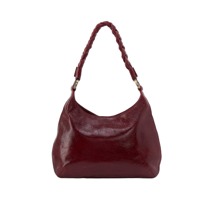hobo madison shoulder women's | garnet gloss