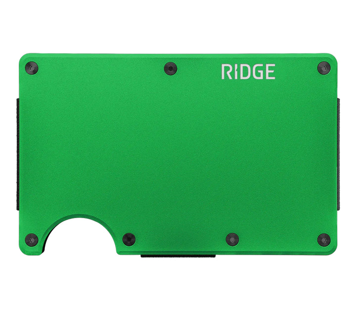 ridge wallet - money clip | voodoo green