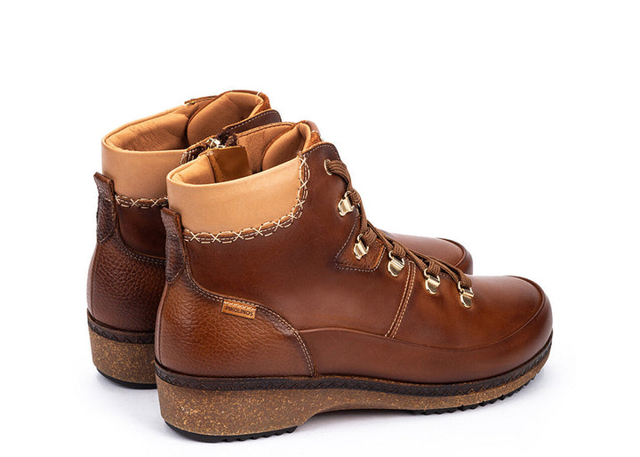 pikolinos granada lace up women's | cuero