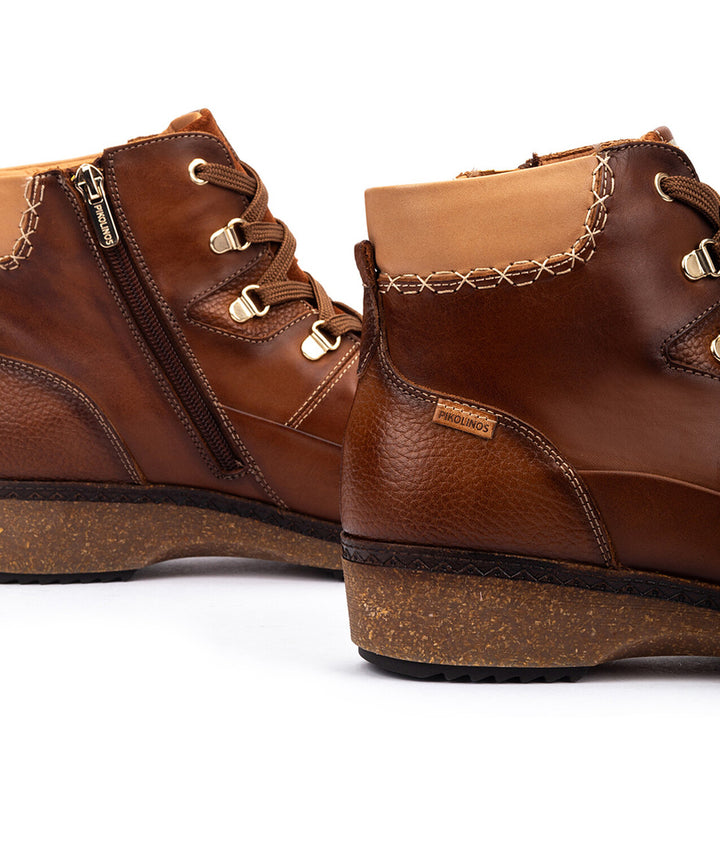 pikolinos granada lace up women's | cuero