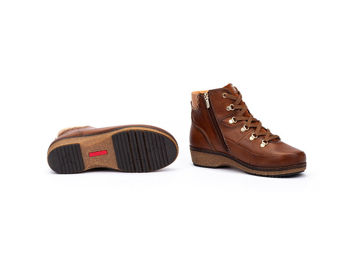pikolinos granada lace up women's | cuero