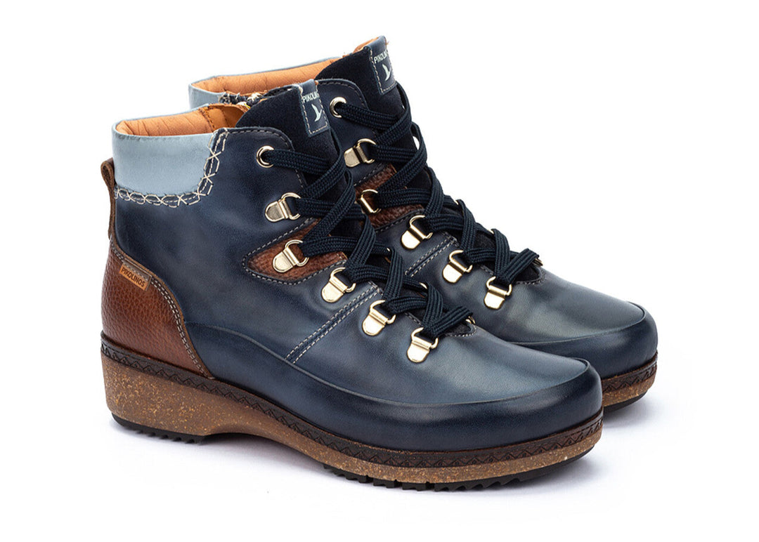 pikolinos granada lace up women's | blue