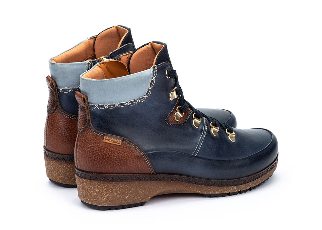 pikolinos granada lace up women's | blue