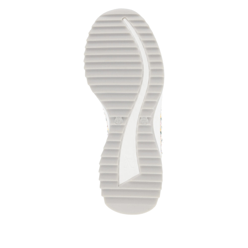 rieker dhara women's | pastell-orange/weiss/weiss