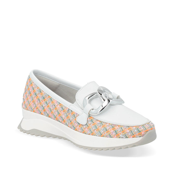 rieker dhara women's | pastell-orange/weiss/weiss