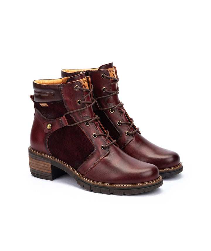 pikolinos san sebastia lace up boot women's | arcilla
