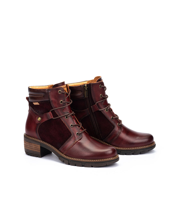 pikolinos san sebastia lace up boot women's | arcilla