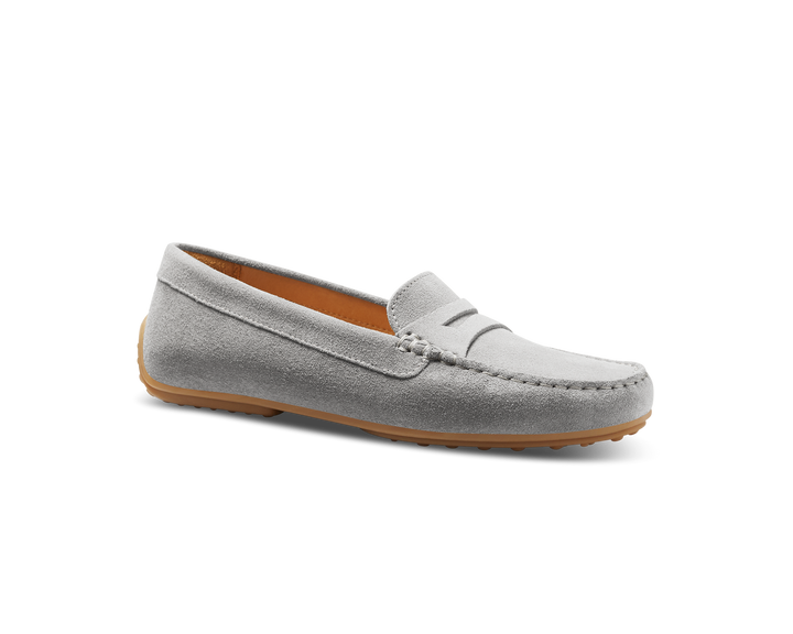samuel hubbard free spirit driver women's | gray suede