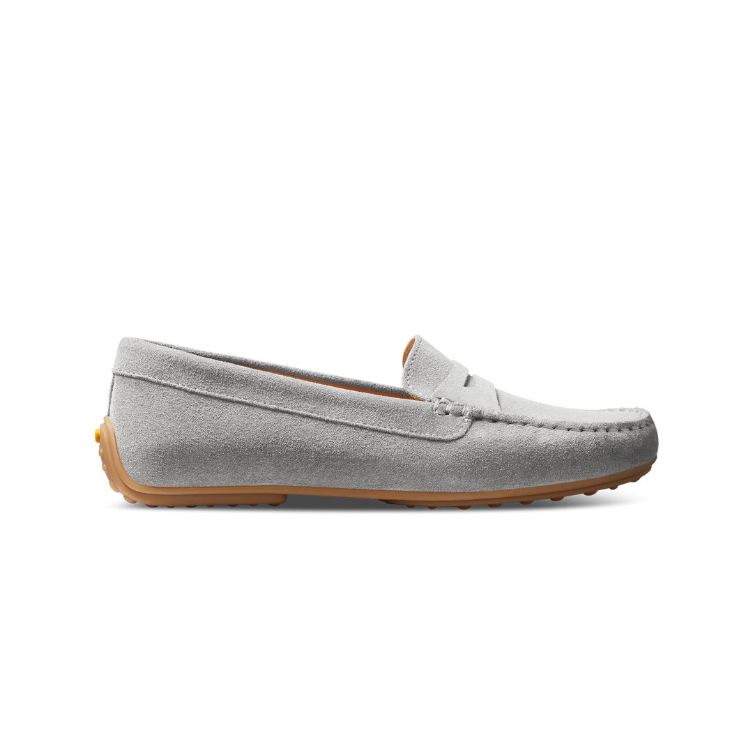 samuel hubbard free spirit driver women's | gray suede