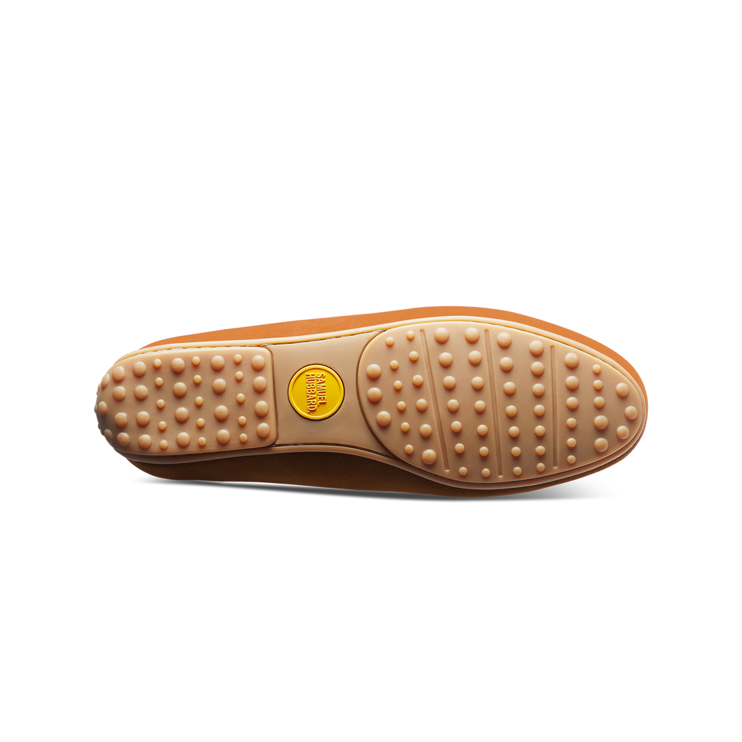 samuel hubbard free spirit driver women's | tan leather