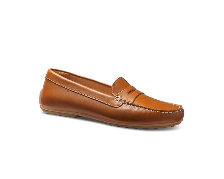 samuel hubbard free spirit driver women's | tan leather