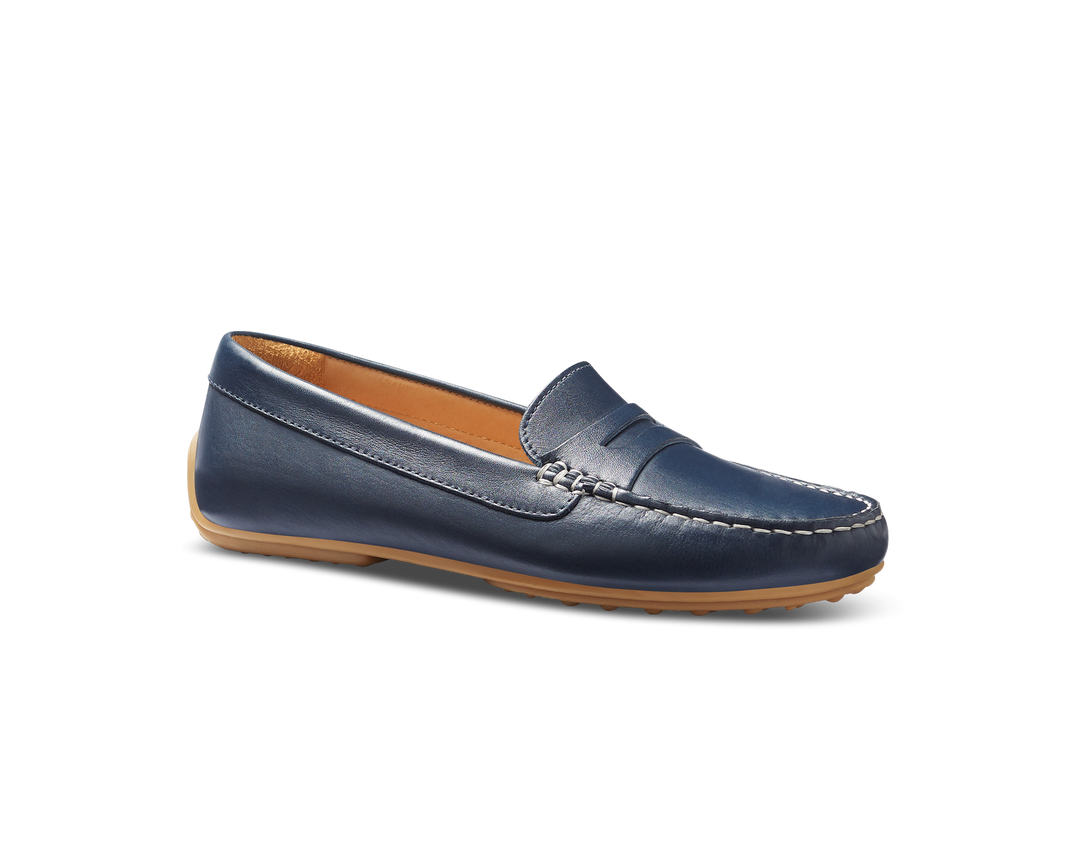 samuel hubbard free spirit driver women's | navy leather