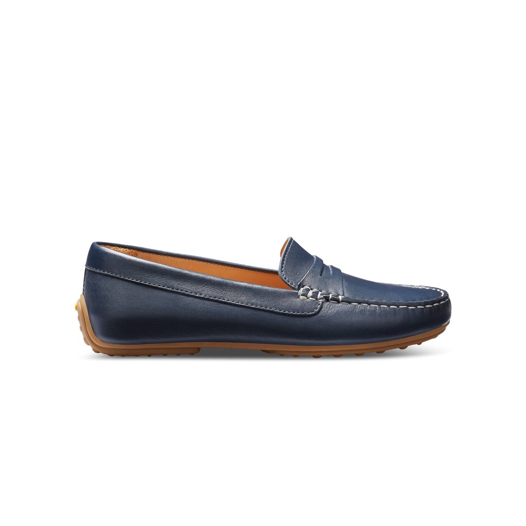 samuel hubbard free spirit driver women's | navy leather