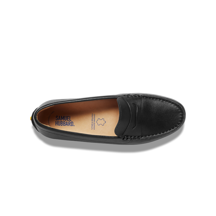 samuel hubbard free spirit driver women's | black leather