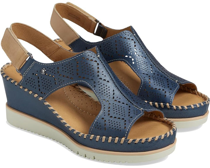 pikolinos aguadulce wedge women's | blue