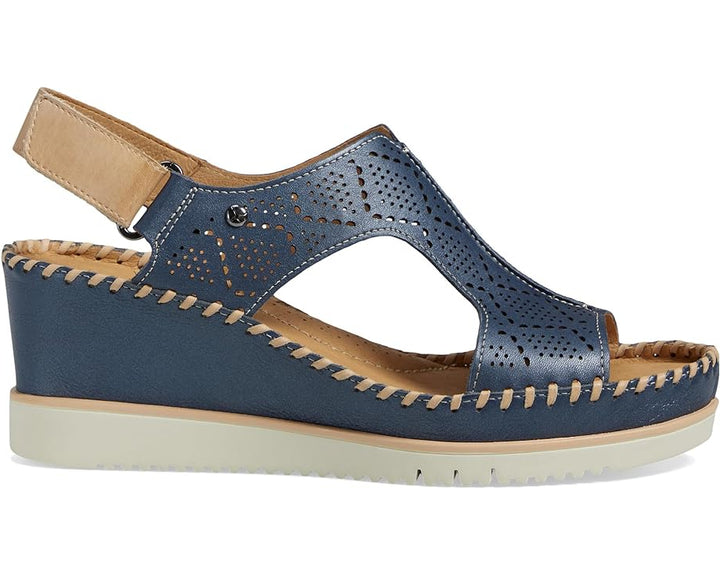 pikolinos aguadulce wedge women's | blue
