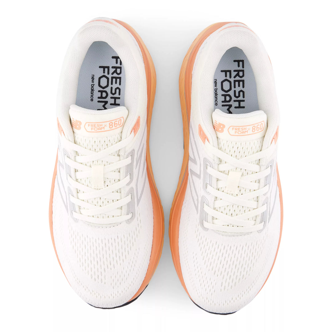 new balance fresh foam x 860v14 women's | nb white/angora