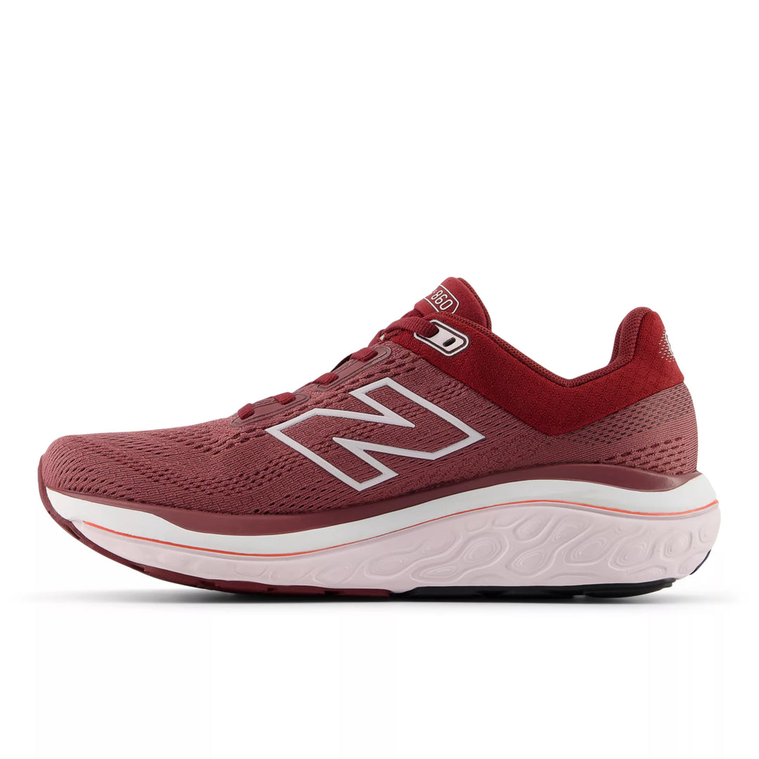 new balance fresh foam x 860v14 women's | washed burgundy/monarch burgundy