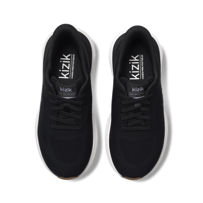 kizik athens 2 knit women's | black | bright white