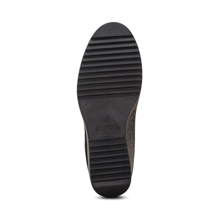 aetrex dawn wedge boot women's | black