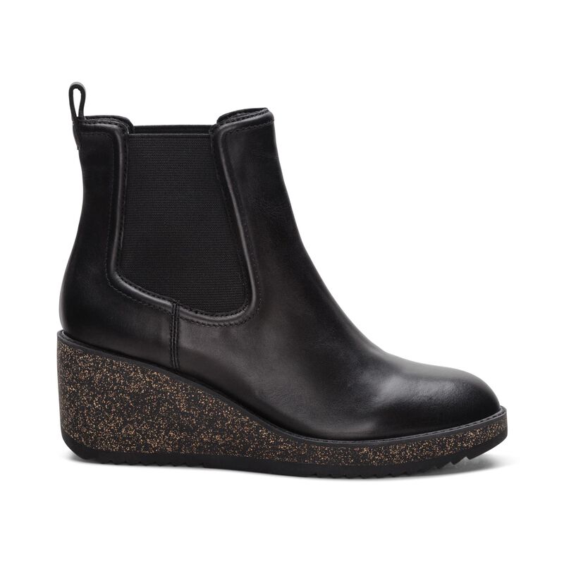 aetrex dawn wedge boot women's | 