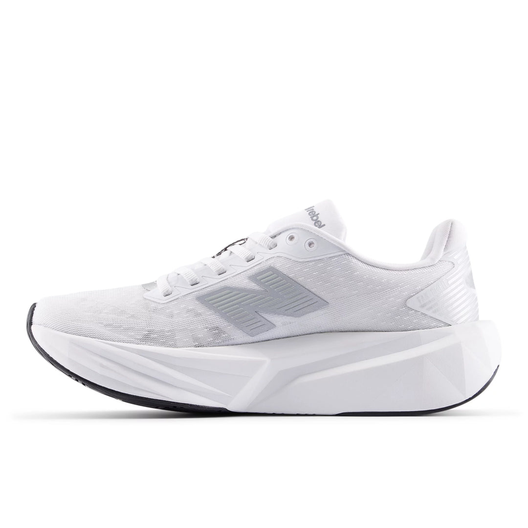 new balance fuelcell rebel v5 women's | white silver metallic