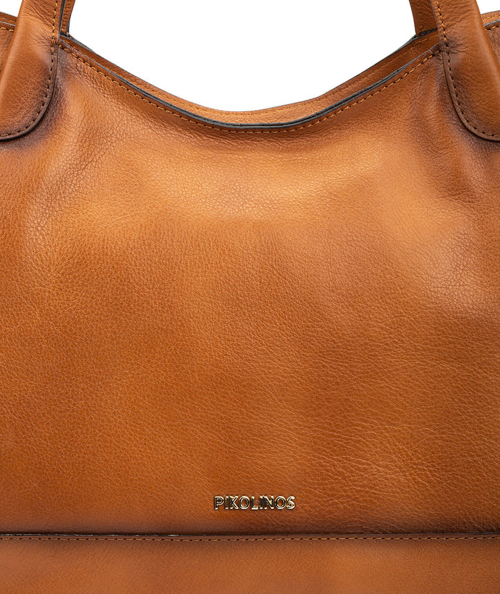 pikolinos ares large tote bag women's | brandy