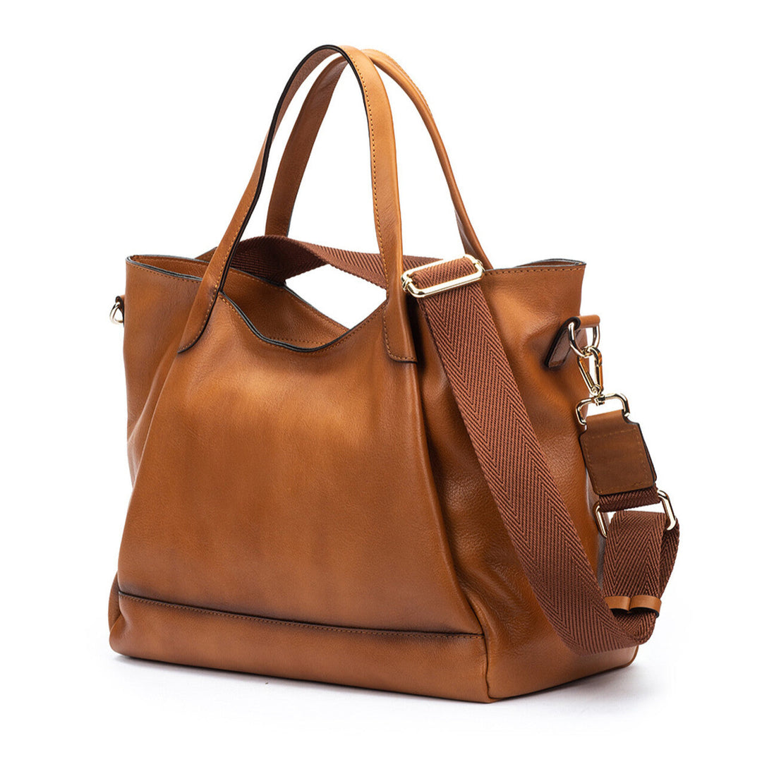 pikolinos ares large tote bag women's | brandy