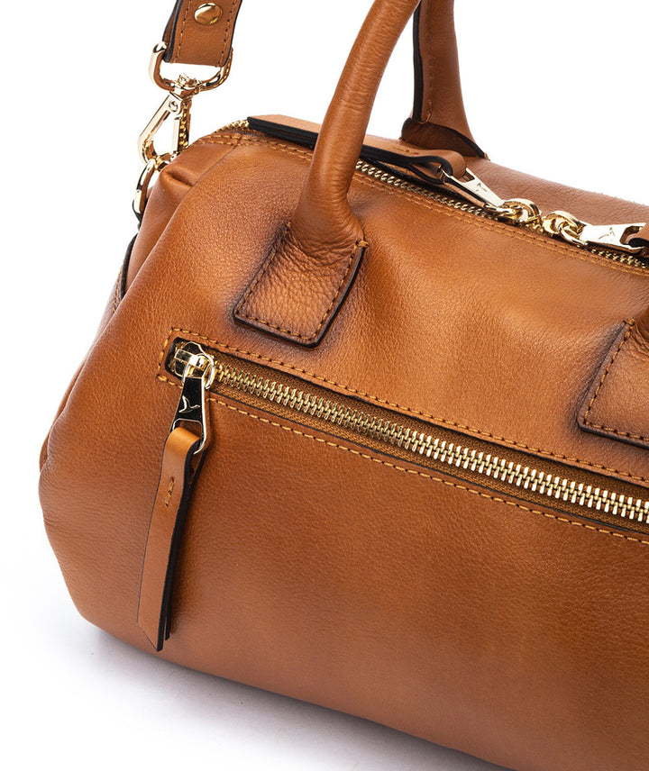 pikolinos ares barrel bag women's | brandy