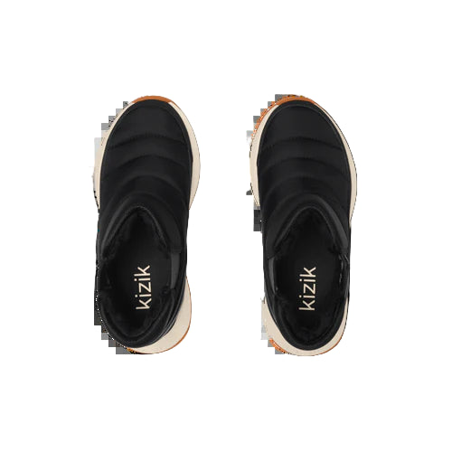 kizik juno 2 low women's | black/whitecap gray