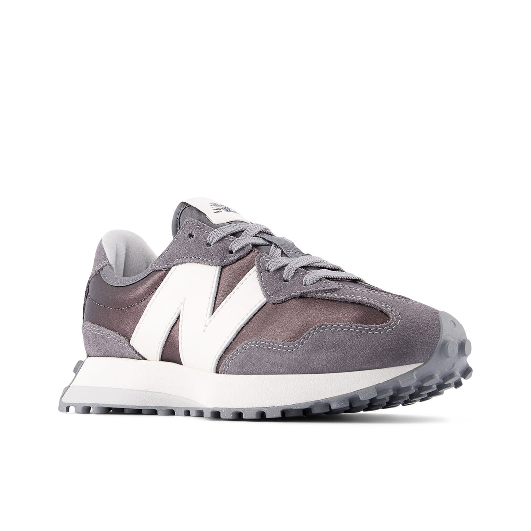 new balance 327 women's | black metallic/castlerock