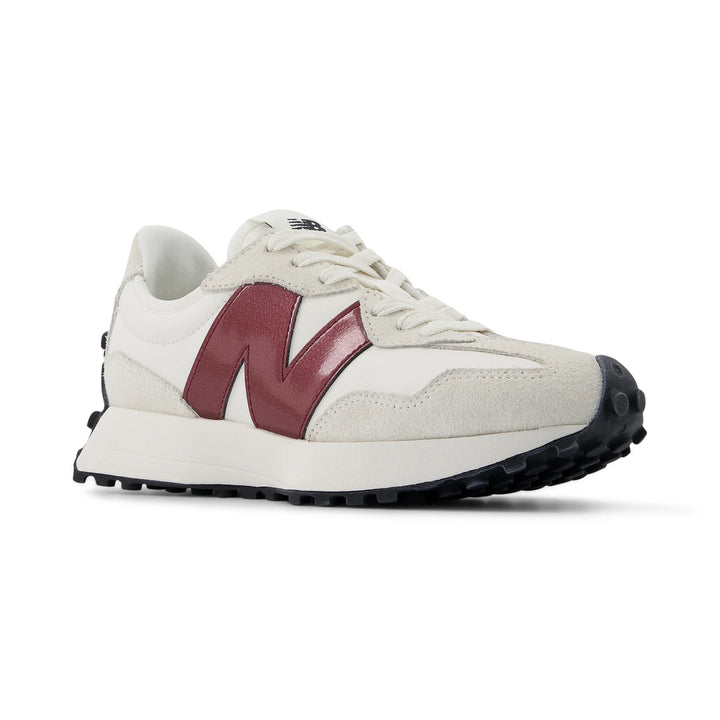 new balance 327 women's | sea salt/monarch burgundy