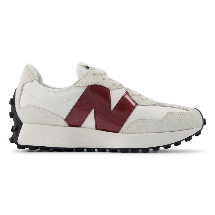 new balance 327 women's | sea salt/monarch burgundy