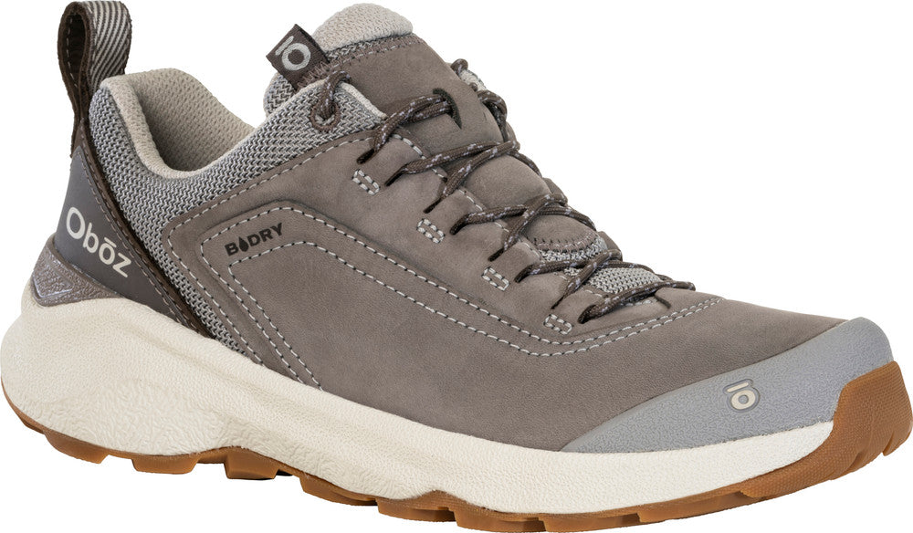 oboz cottonwood low waterproof women's | drizzle